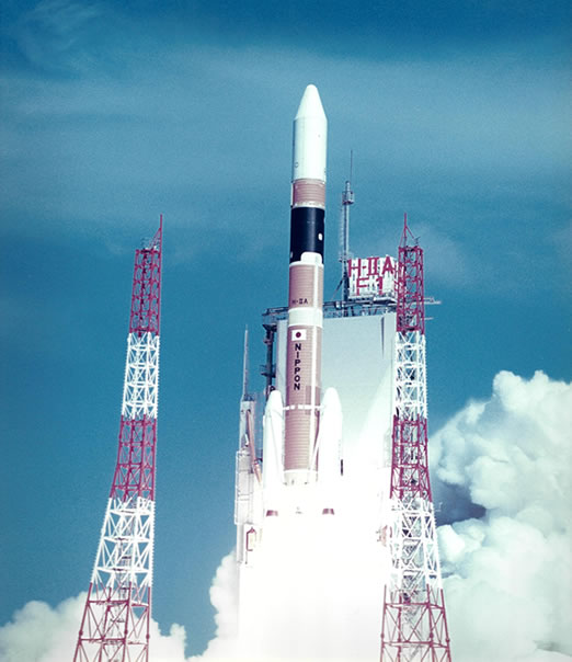 Our products are being used in Japanese satellite launch rockets